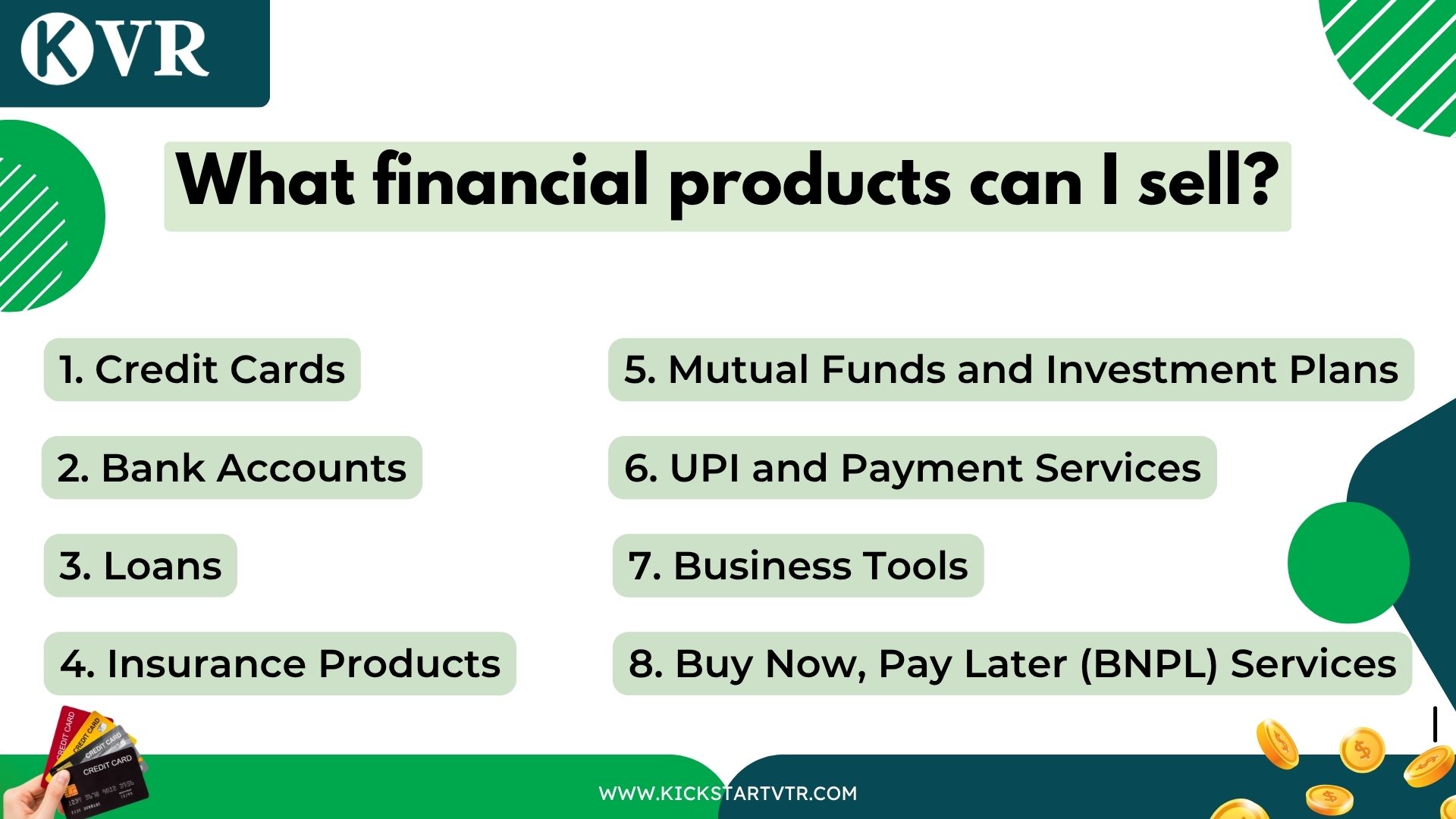 What financial products can I sell?